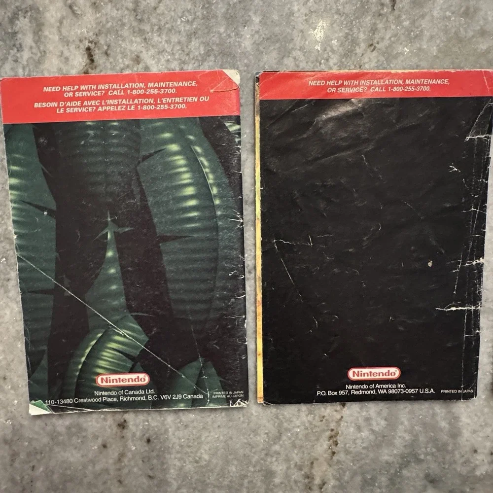 Lot of 3 SNES Video Game Manuals: Donkey Kong Country 1, 2 & 3 Nintendo Booklet
